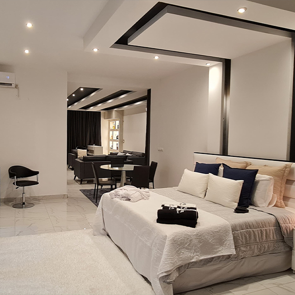 Área comum do Arcristal Presidents Villa em Ponta do Ouro